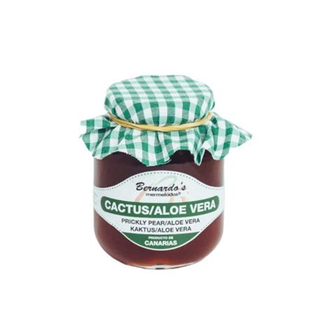 Aloe Vera Marmelade in Einmachgläsern
