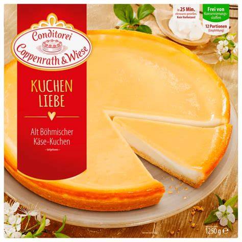 Alt-Böhmischer Käsekuchen aufgeschnitten