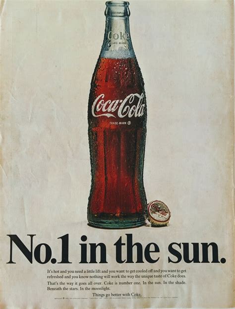 Alte Coca‑Cola Werbung und Logo-Entwicklung
