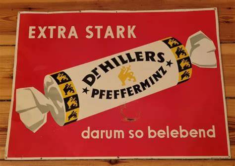Alte Reklame und Sammelobjekte von Dr. Hillers