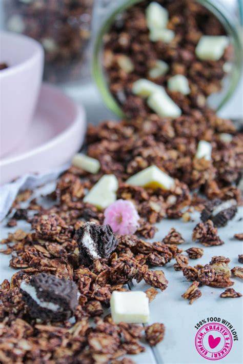 Alternative Böden: Knuspermüsli mit weißer Schokolade