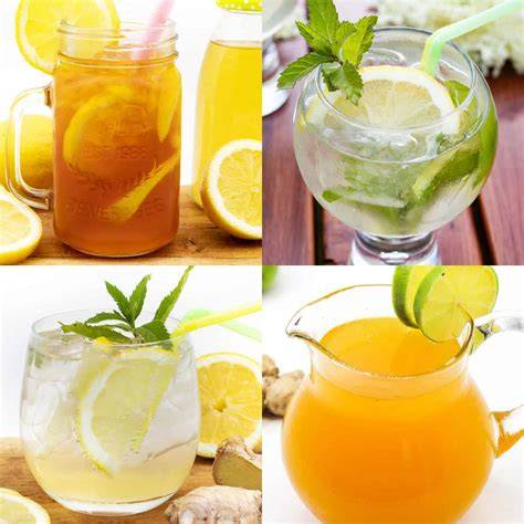 Alternative Getränke: Zitrus-Sirup ohne Zucker, Trinkwürfel
