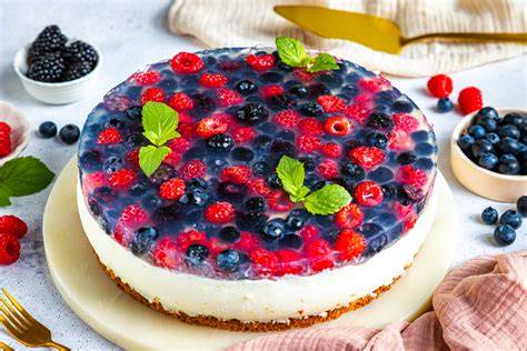 Alternative Waldbeeren Sahne Torten