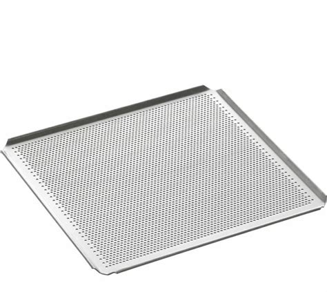 Aluminium Backblech mit Lochung für perfekte Luftzirkulation