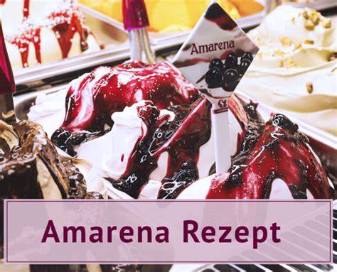 Amarena-Kirschen und Zartbitterschokolade - Zutatenübersicht