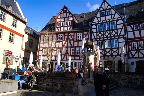 Ambiente in einem romantischen Altstadt-Café in Limburg