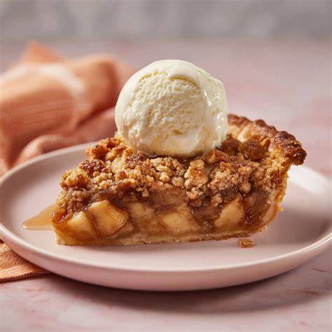 Ananas-Crumble mit Vanilleeis und knusprigen Streuseln