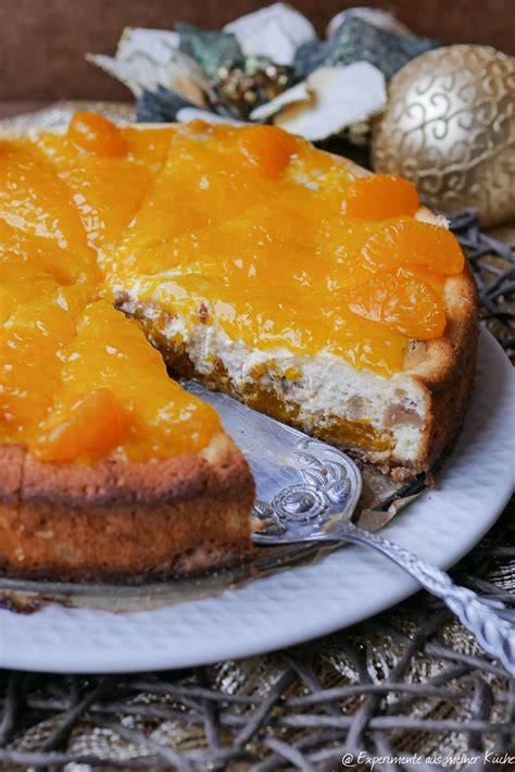 Ananas-Mandarinen-Torte mit Saft-Gelee
