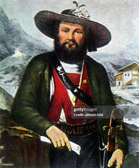 Andreas Hofer Torte mit typischer Dekoration und Tiroler Symbolik