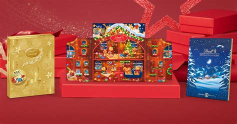 Angebotsübersicht verschiedener Supermärkte für Lindt Adventskalender