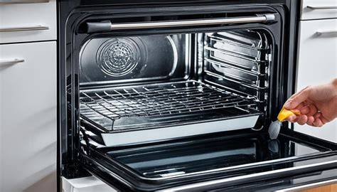 Anleitung: Honiggläser in den Backofen stellen und Temperatur kontrollieren