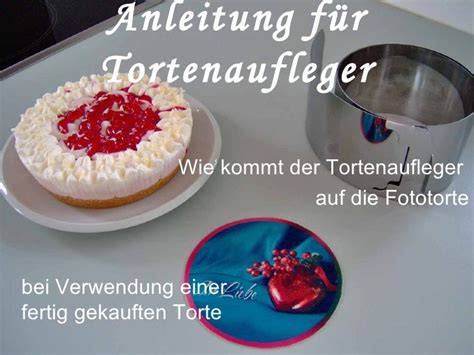 Anleitung: So sieht ein Tortenaufleger auf einer Fondant-Torte aus