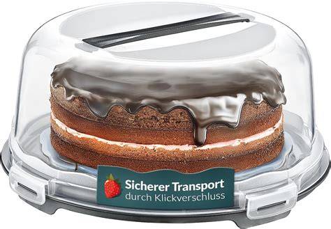 Anschnitt, Portionierung, Aufbewahrung im Kuchenbehälter