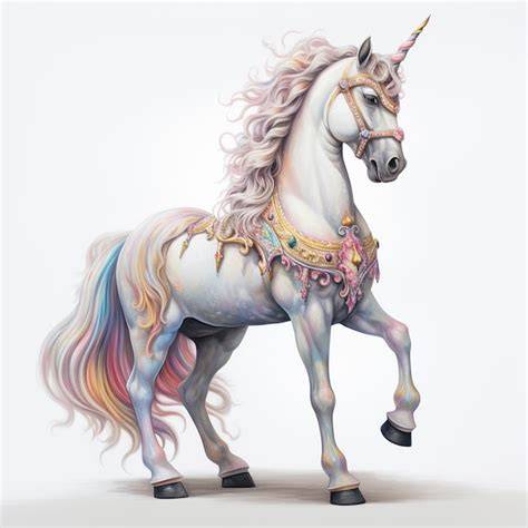 Anschnitt eines Einhorn-Käsekuchens mit bunter Schichtung