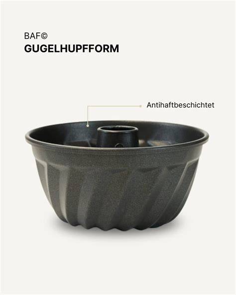 Antihaft-Gugelhupfform im Detail