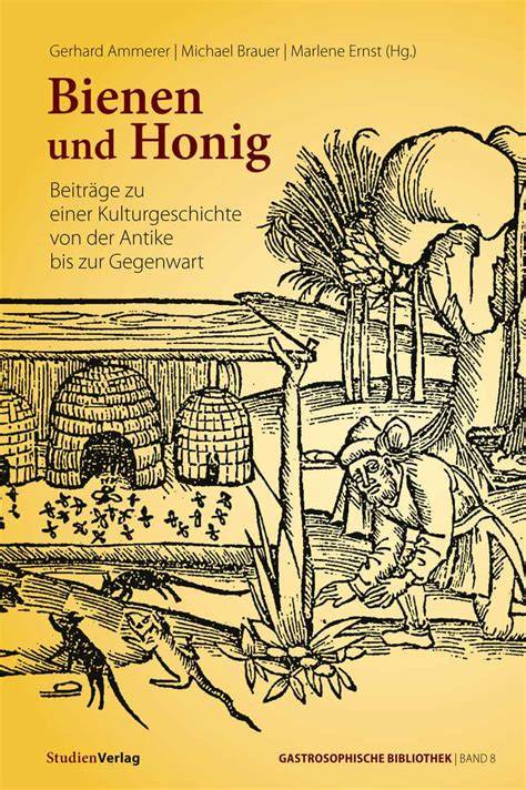 Antike Darstellung von Bienen und Honig als Götterspeise