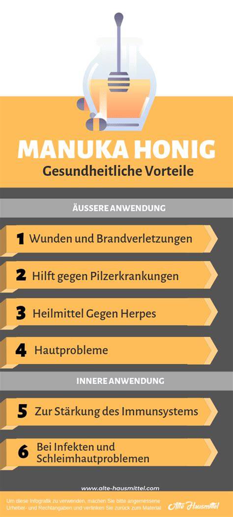 Anwendung: Auftragen von Manuka-Honig auf Aphte