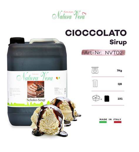 Anwendung von Zero Schoko Sirup als Topping und Getränkezusatz