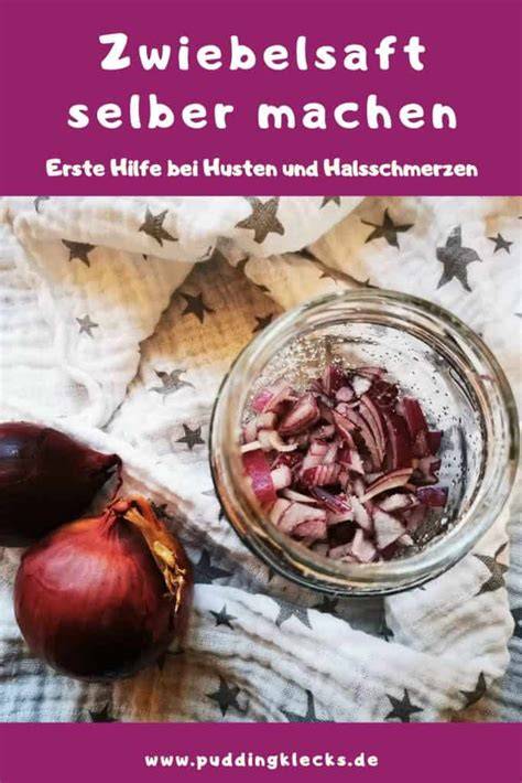 Anwendung von Zwiebelsaft und Zwiebelwickeln bei Husten