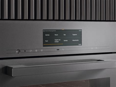 Anwendungsbeispiele: Automatikprogramme Miele Dampfgarer