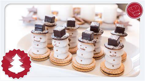 Anwendungsbeispiele: Mini-Weihnachtsmänner als Dessert-Deko und Geschenk