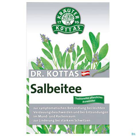 Anwendungsgebiete von Salbeitee - Grafik