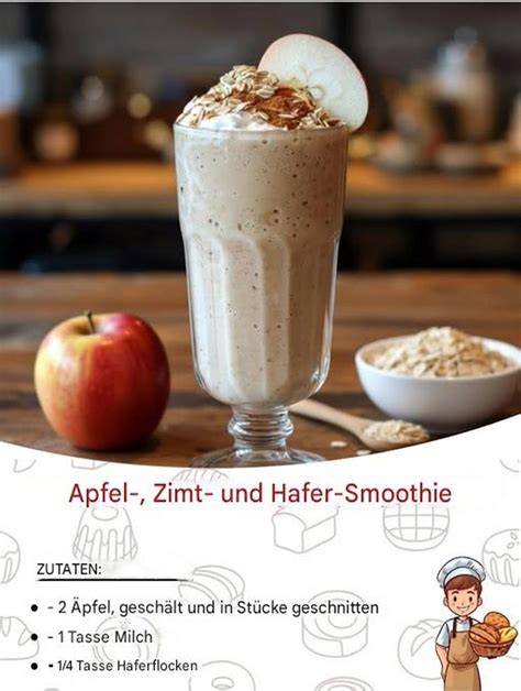 Apfel, Zimt und Honig Nährstofftabelle und Wirkung schematisch