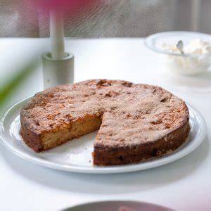 Apfel-Frischkäsekuchen mit Zimtkruste
