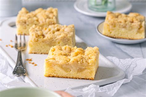 Apfel-Streuselkuchen, Apfel-Butterkuchen, versunkener Apfelkuchen