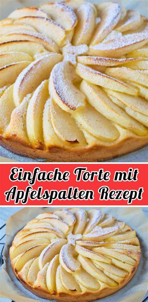 Apfel-Tiramisu-Torte mit Apfelspalten dekoriert