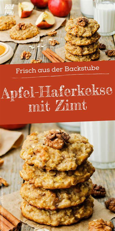 Apfel-Topfen-Haferkekse