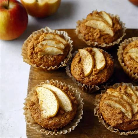 Apfel-Zimt Muffins Aufschnitt