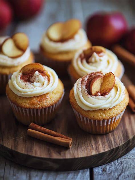 Apfel-Zimt-Muffins: Glasfüllung und gebackene Muffins auf dem Blech