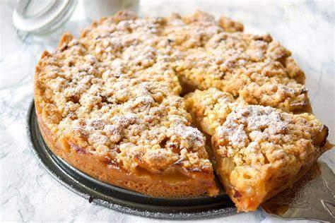 Apfelkuchen Rezepte Übersicht - gedeckt, mit Streusel, mit Pudding, Crumble