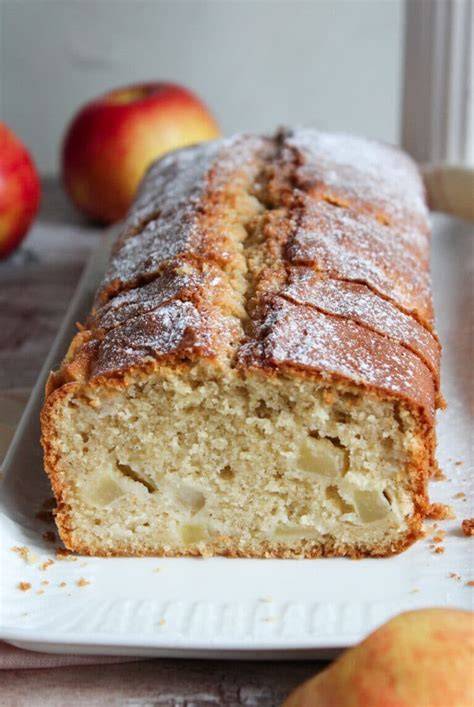 Apfelkuchen in der Kastenform - Zutaten, Teigschritte, Backzeiten