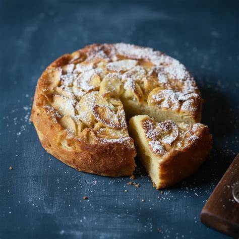 Apfelkuchen mit Lievito Madre - fruchtig und saftig