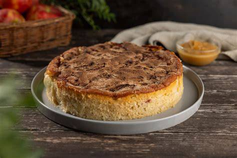 Apfelkuchen mit Muscovado Zucker und Pekannüssen (Stückchen)