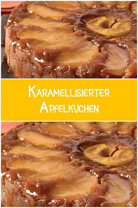 Apfelkuchen mit Nuss-Topping und karamellisierter Oberfläche