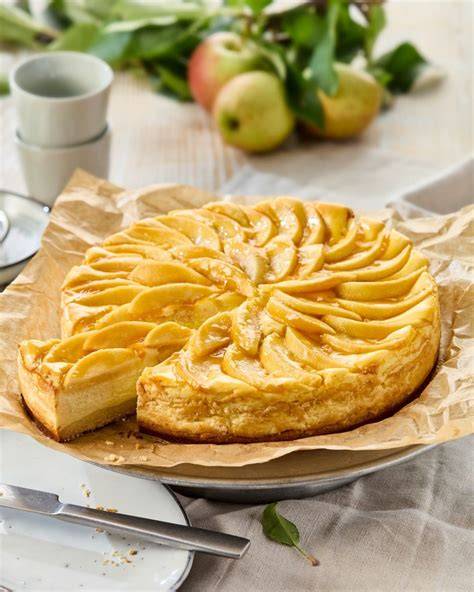 Apfelkuchen mit Quark - fruchtig, cremig und fettarm