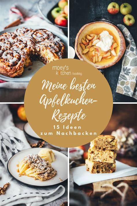 Apfelkuchen verschiedene Servierformen Infografik