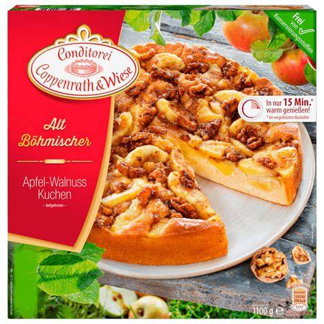 Apfelkuchen von Coppenrath & Wiese richtig auftauen und aufbacken