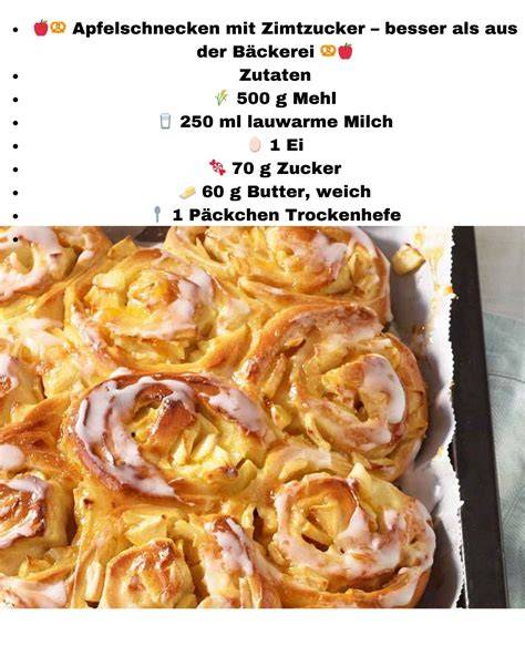 Apfelschnecken Schritt-für-Schritt: Zutaten, Teig, Füllung, Formen, Backen