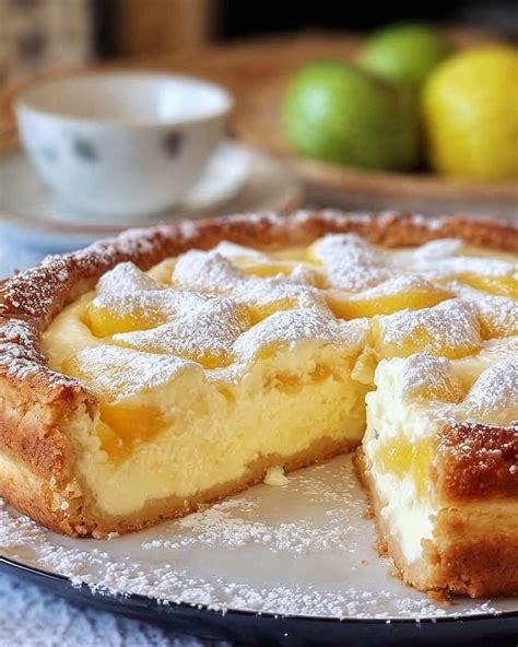 Apfelwürfel, Zitronensaft, Topf und angerührtes Puddingpulver als Schema