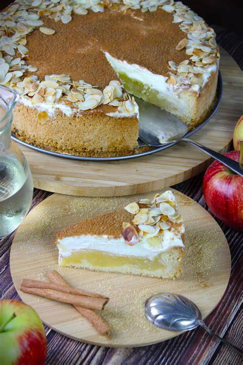 Apfelweintorte frisch gebacken