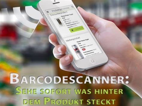 App MarkenDetektive auf Smartphone: Produkt-Scan