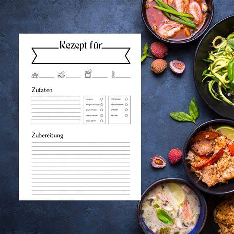 App-Screenshot-Mockup: Rezepte-Übersicht, Zutatenliste, Schritt-für-Schritt-Anleitung