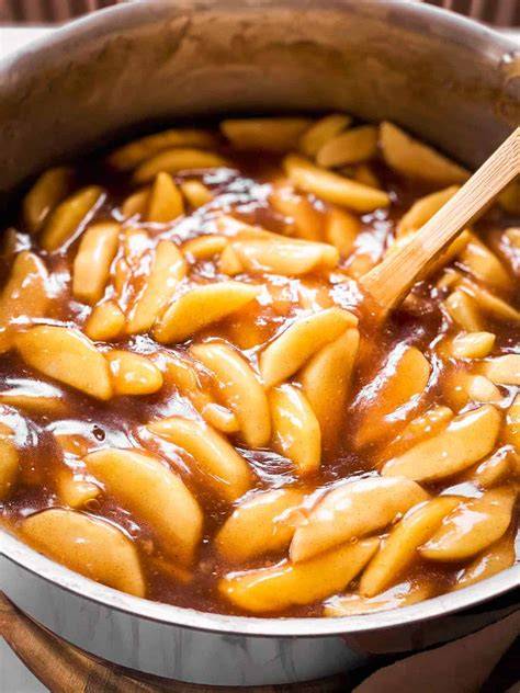 Apple Pie Filling - die perfekte Apfelkuchenfüllung