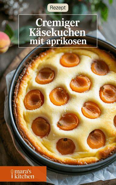 Aprikosen auf Käsekuchen verteilen
