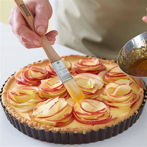 Aprikotieren und Gelieren: Glanz und Stabilität für Obstkuchen