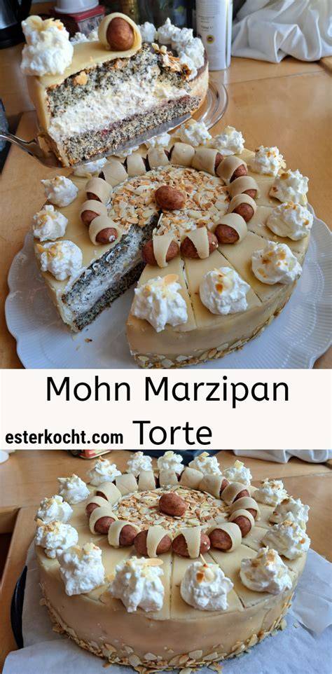 Aprikotierte Torte als Schutz für Marzipan